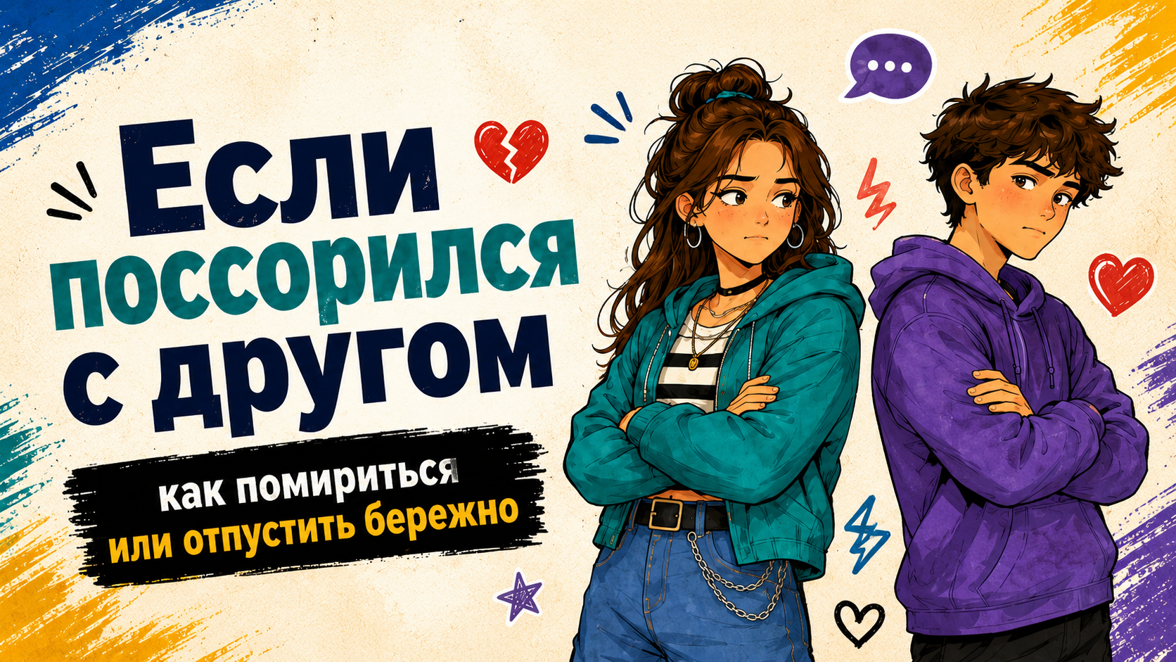 Если поссорился с другом: как помириться или отпустить